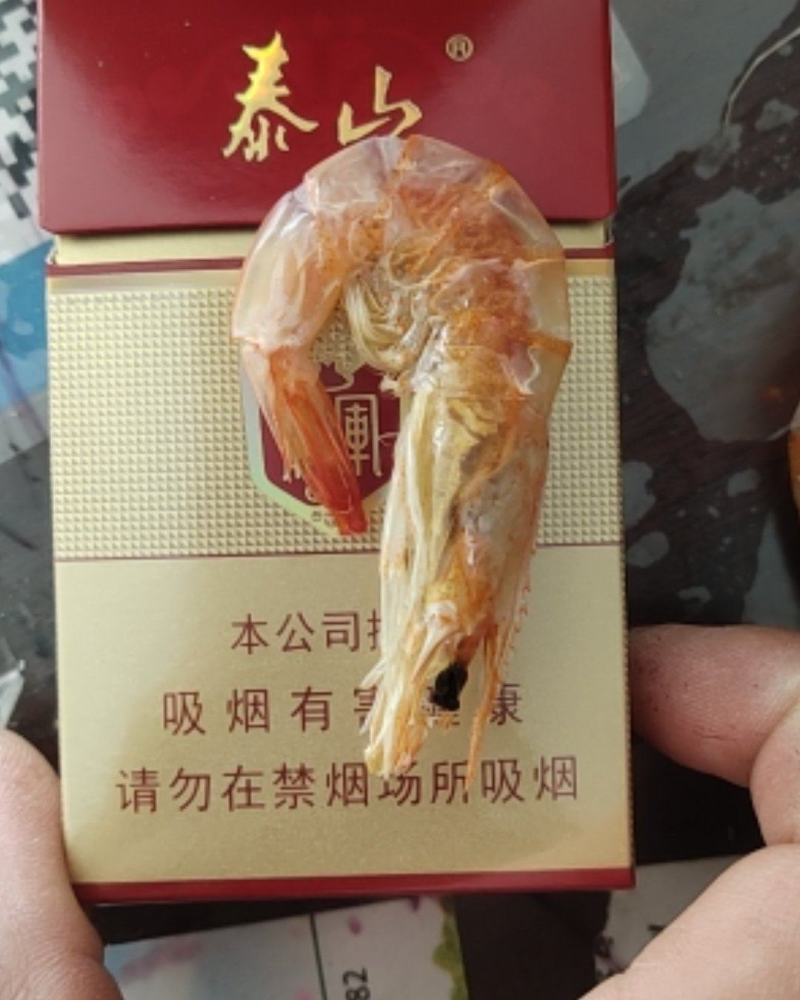 海水虾，活虾碳烤，皮肉分离，不咸，口感有劲道
