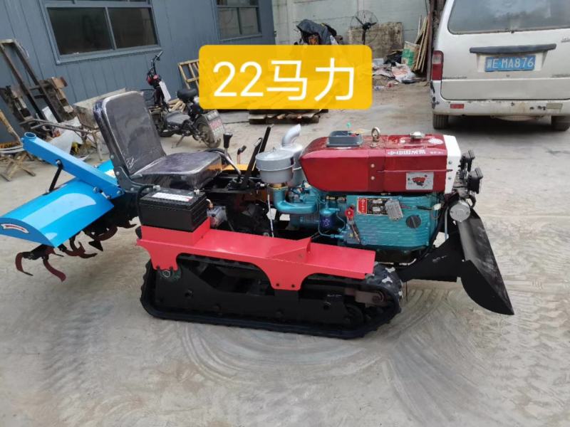 拖拉机耕地机微型拖拉机履带式微耕机旋耕机履带式拖拉机河北