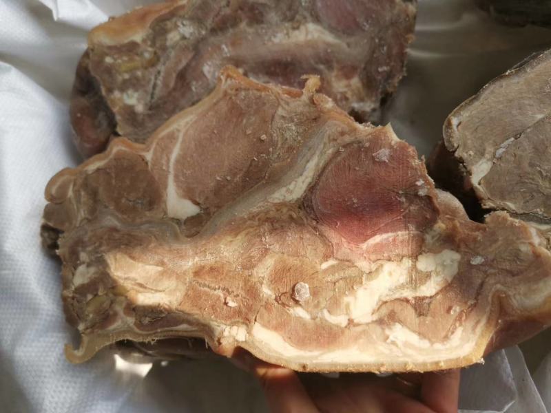 熟山羊肉蒙古进口清水煮八分熟羊肉，去骨去皮，新鲜货