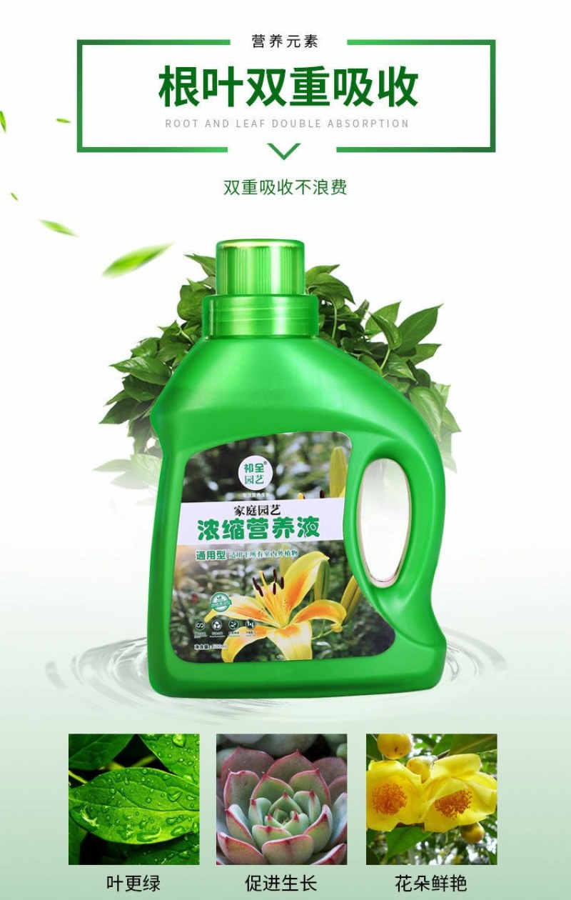 中古营养液植物通用型土水培盆栽花卉绿萝植富贵竹发财液体花
