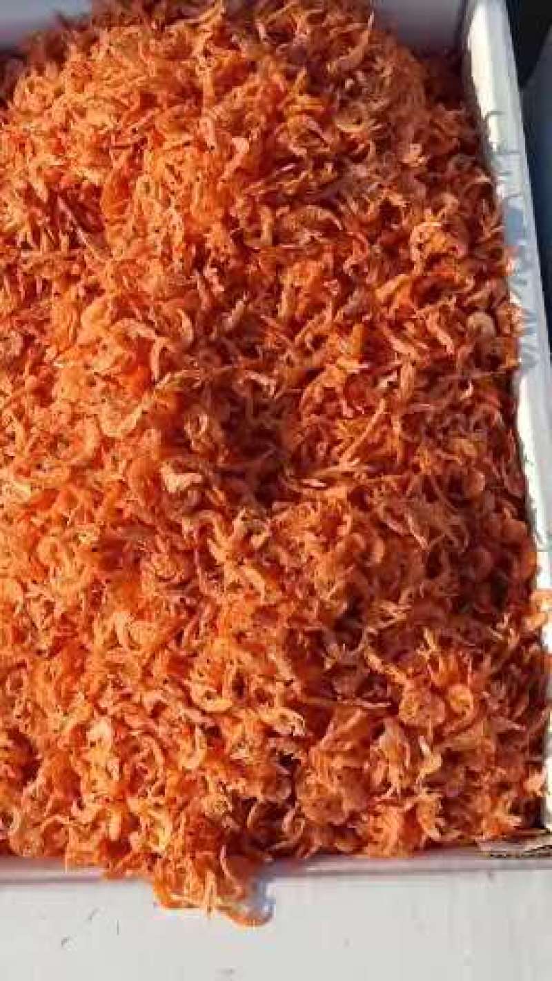 磷虾米。淡干无盐，的磷虾海米，自己加工，