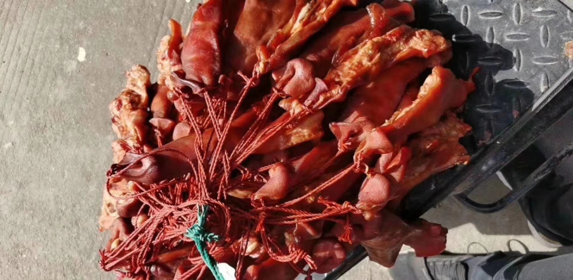 雪耳雪梨煲猪骨食材展示