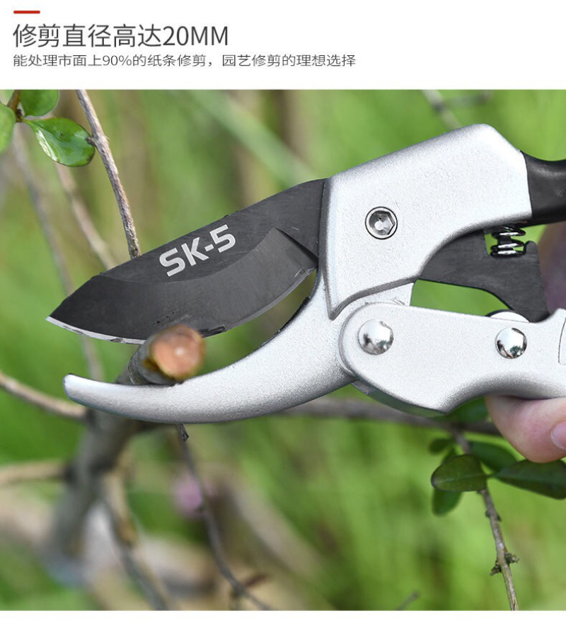 德国进口钢材园林工具花木剪刀树枝修剪果树粗技剪园艺修技剪
