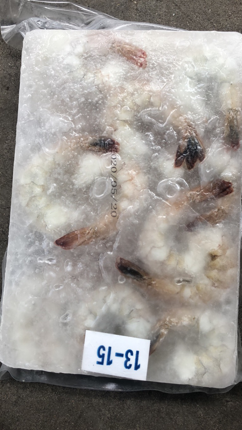 特大凤尾虾仁一厢12板净重1.5斤一板规格齐全