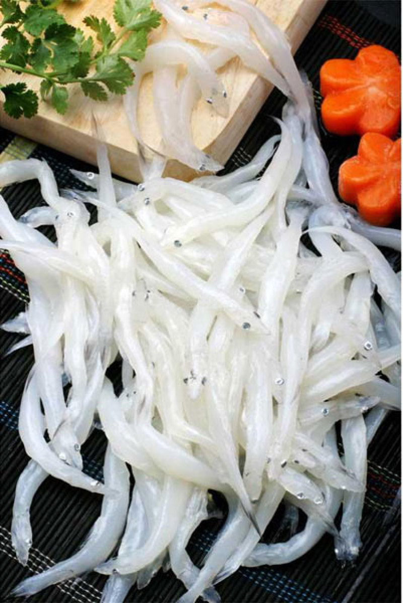 鲜银鱼/海银鱼，无刺，透明
