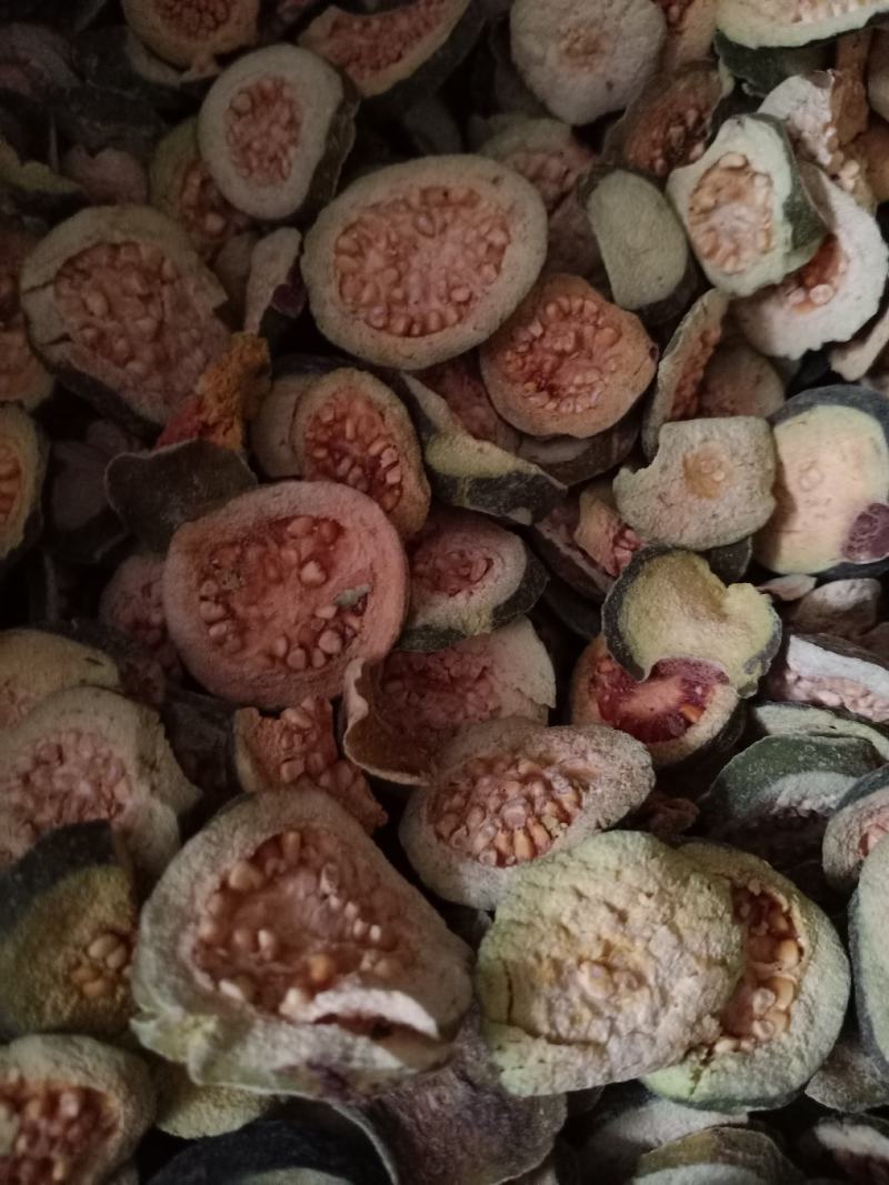 番石榴干片番石榴果芭乐干番石榴片天然纯野生红心番石榴茶