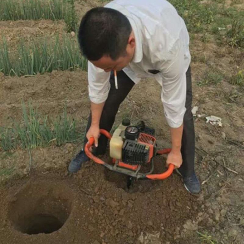 便携式打坑机植树专用挖坑机汽油挖坑机栽树打洞机