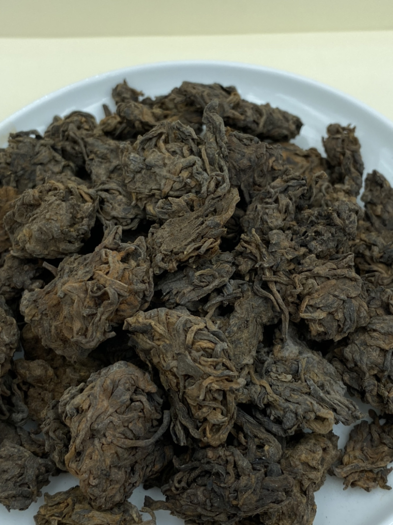 普洱茶熟茶老茶头10年干仓干净卫生好喝耐泡汤色明亮