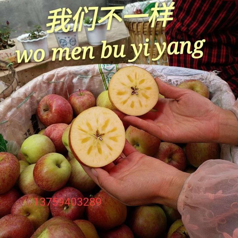云南正宗冰糖心菠萝心蜂蜜味高海拔丑苹果