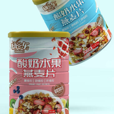 燕麦片酸奶水果燕麦片厂家直销免费招商一袋也是批发价