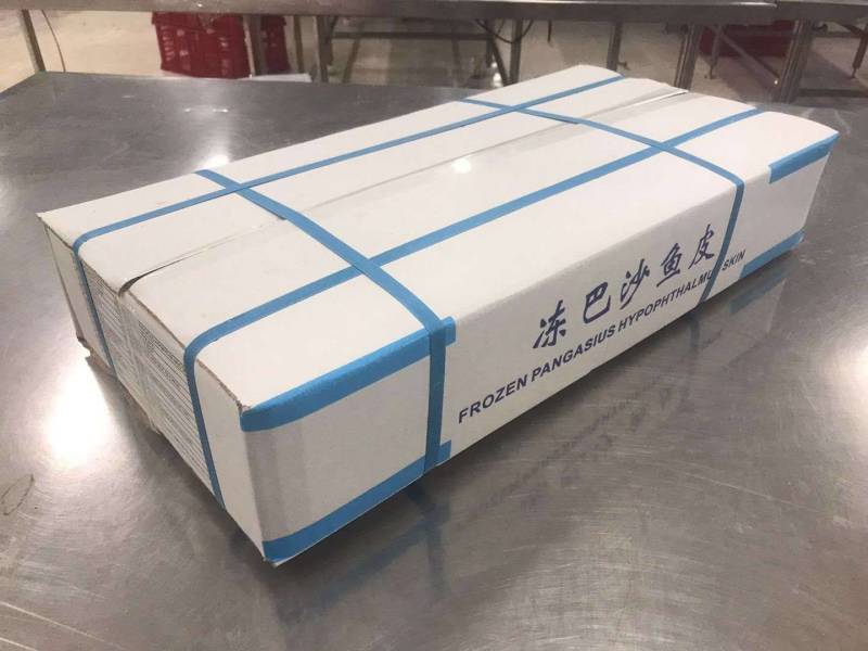 越南大片干净巴沙鱼皮