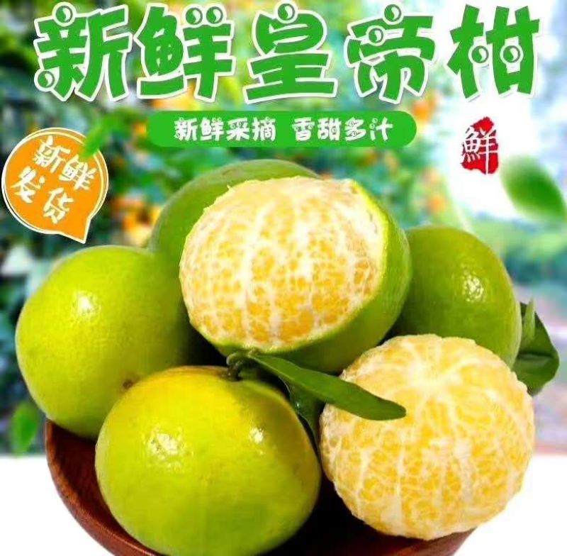 皇帝柑产地，口感好，汁多化渣，期待老板实地考察合作