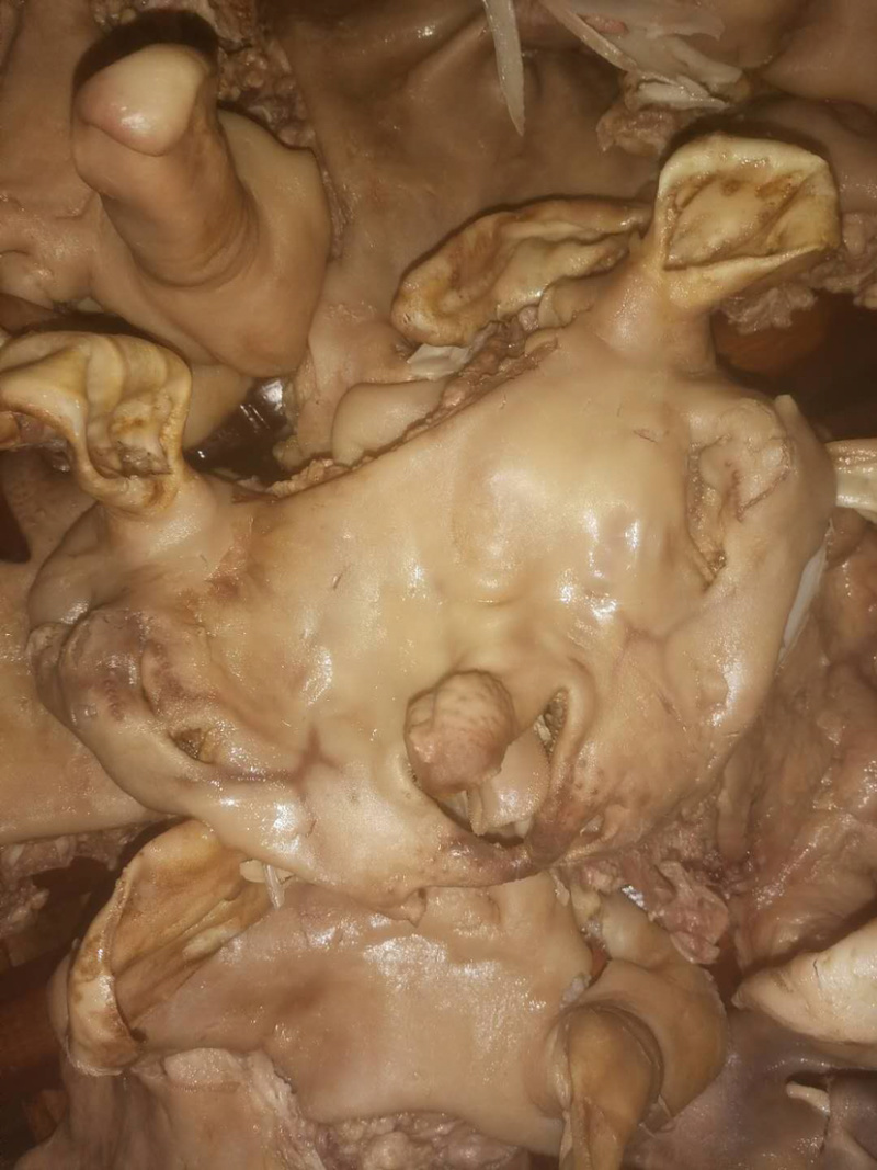 【精品加工】全熟五香羔羊头肉、火烧羔羊头量大从优