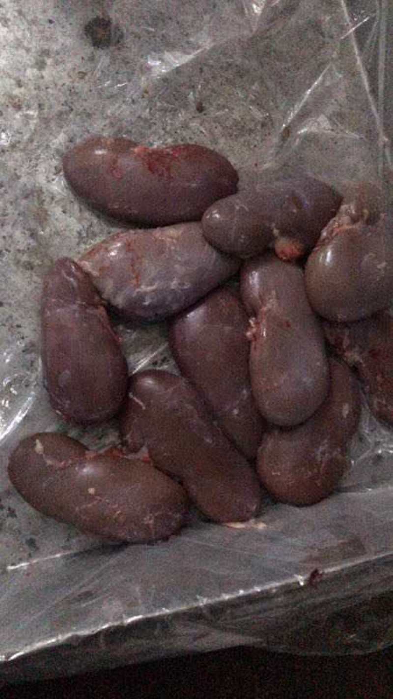 新鲜猪腰