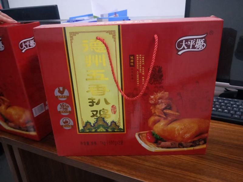 德州五香扒鸡全国火热招商中标箱/礼盒一手货源