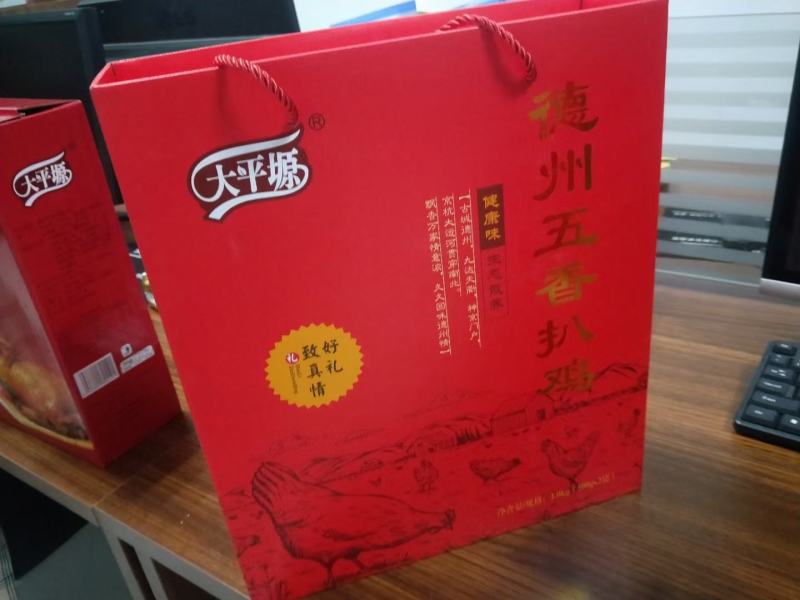 德州五香扒鸡全国火热招商中标箱/礼盒一手货源
