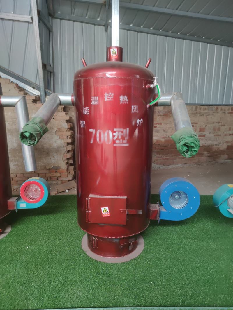 600型燃煤热风炉立式烧煤取暖炉养殖育雏热风炉