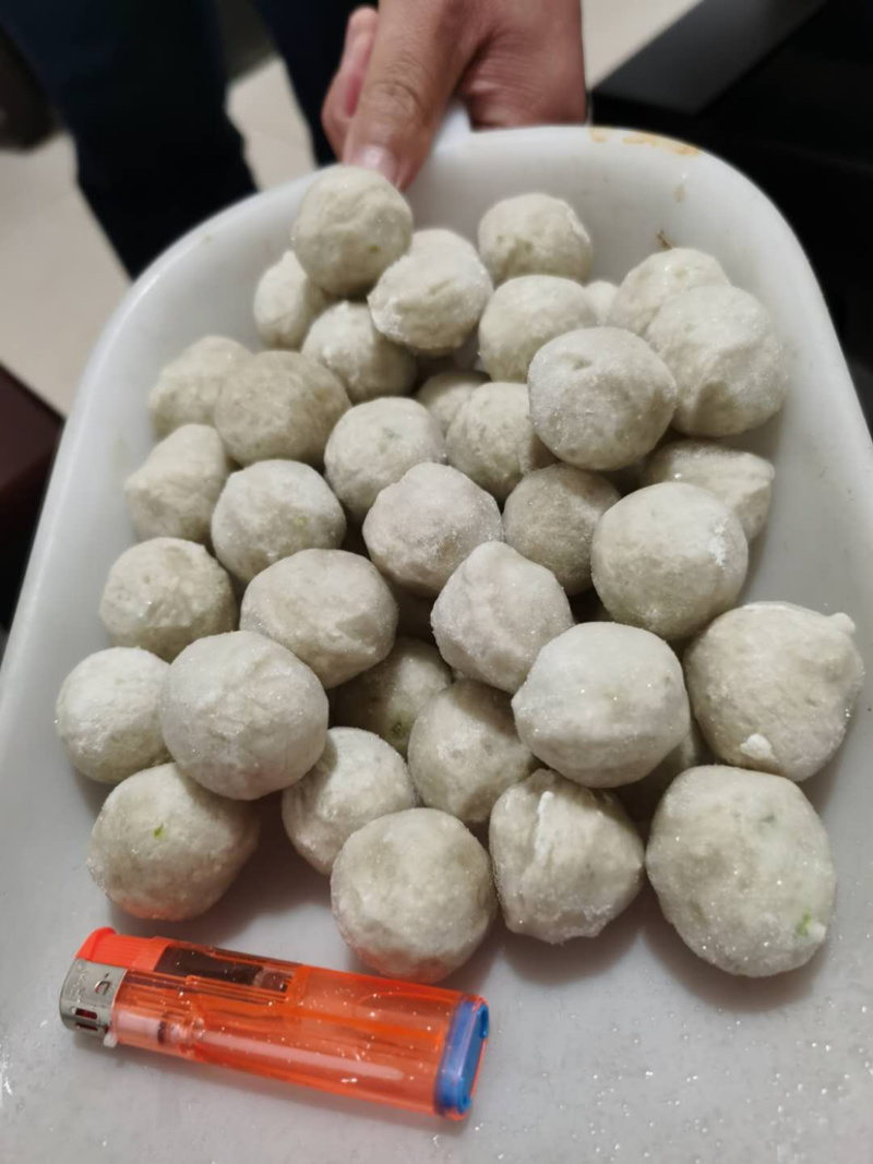 新鲜黄花鱼丸马鲛鱼丸海鲜丸子火锅食材火锅丸全部250克装