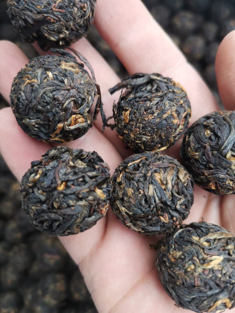 红茶茶普洱茶滇红蜜香老树茶龙珠