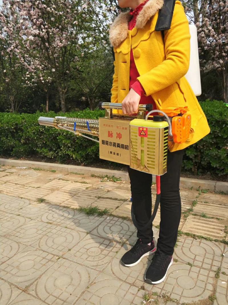 弥雾机烟雾机脉冲动力打药机背负式喷雾器电启动厂家