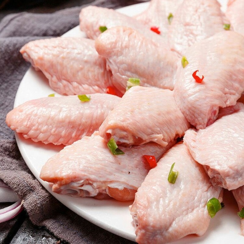 鸡翅新鲜冷冻顺风包邮鸡翅中鲜嫩肉多