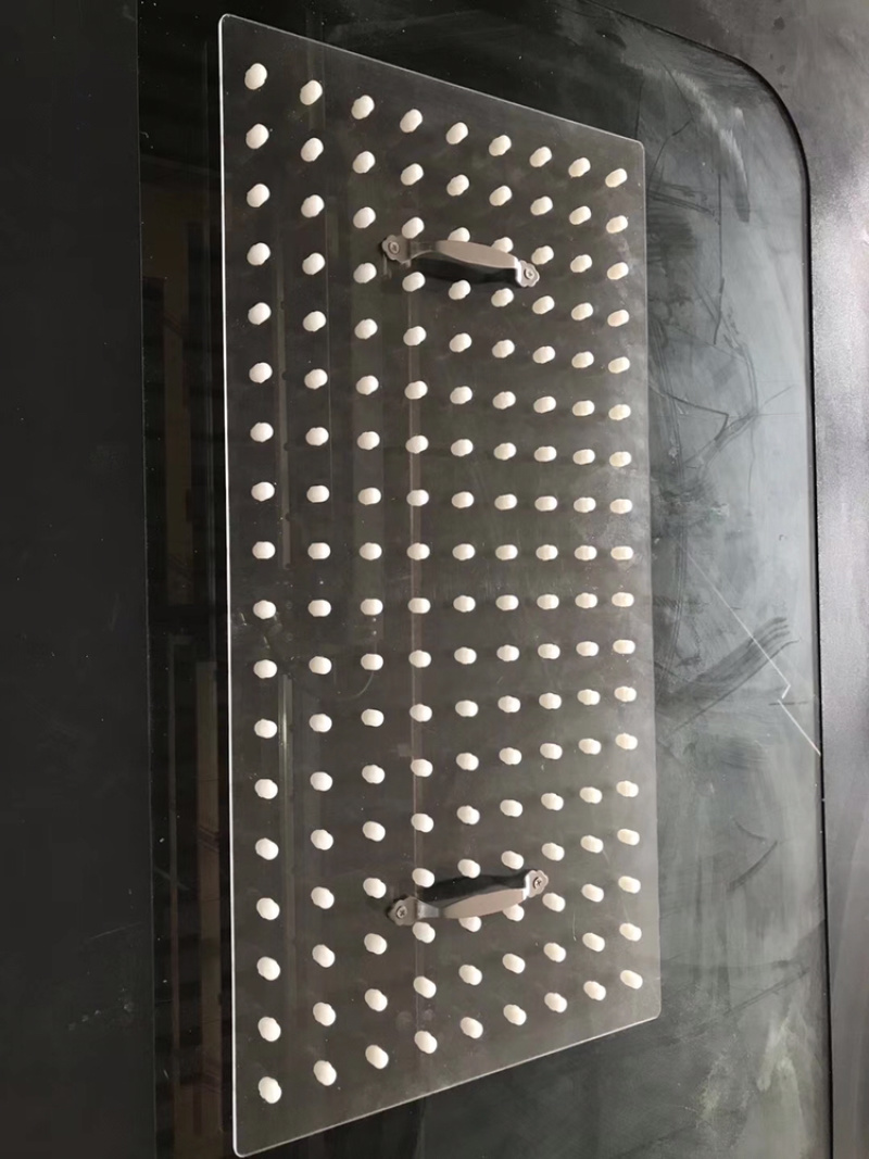 育苗穴盘压坑器打孔器育苗播种器泡沫漂浮盘