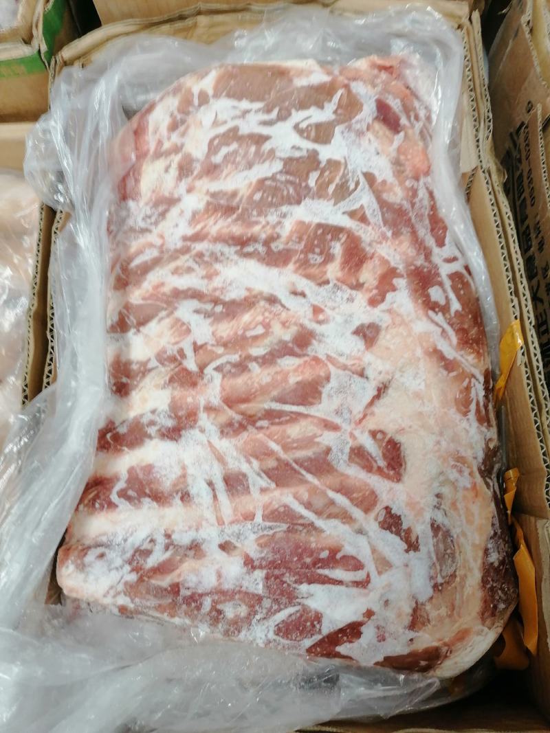 冻猪肉冻猪副冻带皮肥膘冻纤排