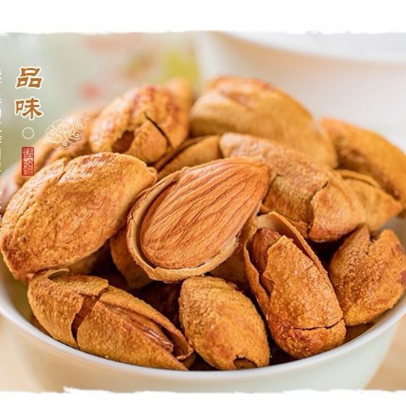 【巴旦木】原香松脆，个大饱满。零食界的人气明对上