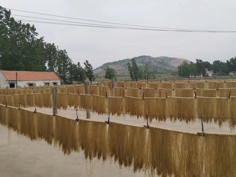 【一件代发】山东农家正宗纯手工红薯粉条宽圆粉条粉丝，筋道