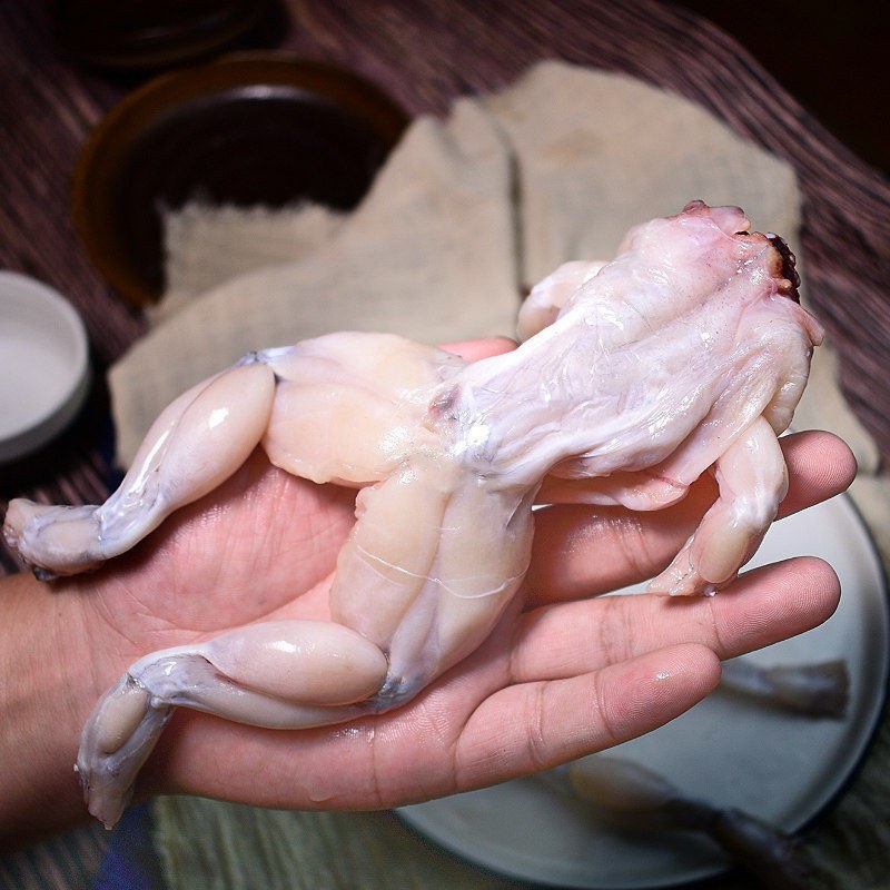 新鲜速冻牛蛙腿田鸡肉青蛙肉麻辣美味牛蛙肉牛蛙冷冻