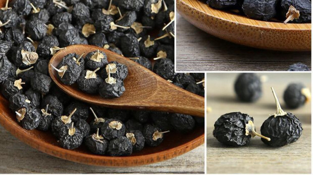 黑枸杞泡水后残渣是否可食用对比图