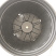 黑色五仑盆上口径297mm桶高232mm底径226mm