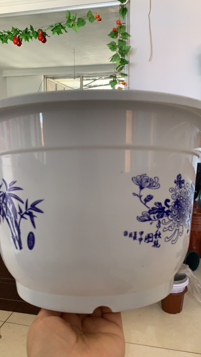 牡丹花盆大白花盆大红花盆牡丹盆，景观盆