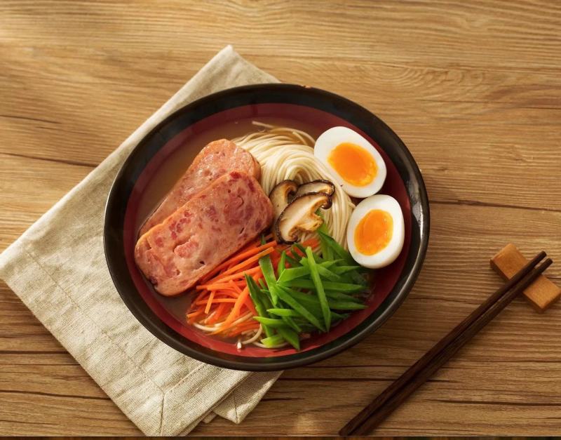 藤椒午餐肉两种口味任您选，