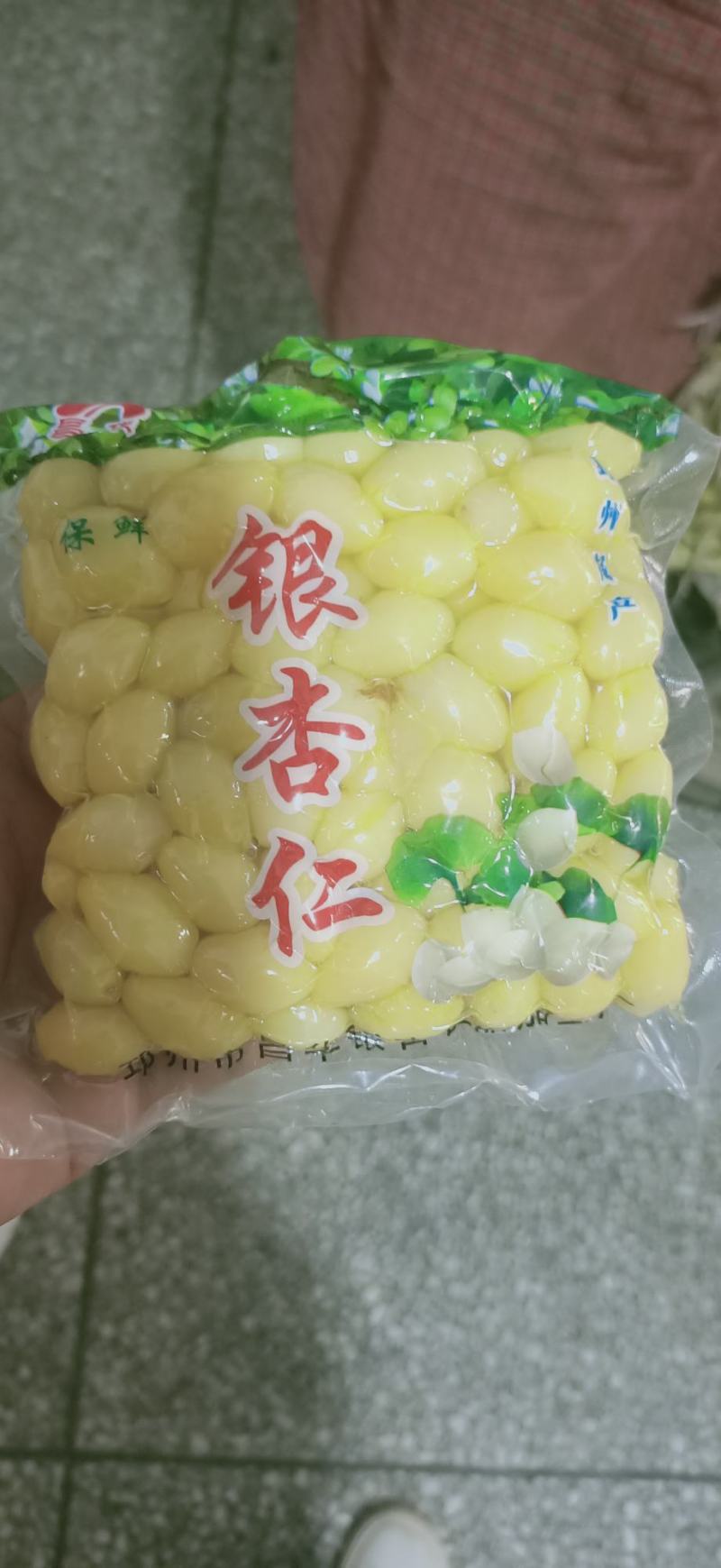 产地直销优质保鲜银杏果仁，白果米子，产地直销