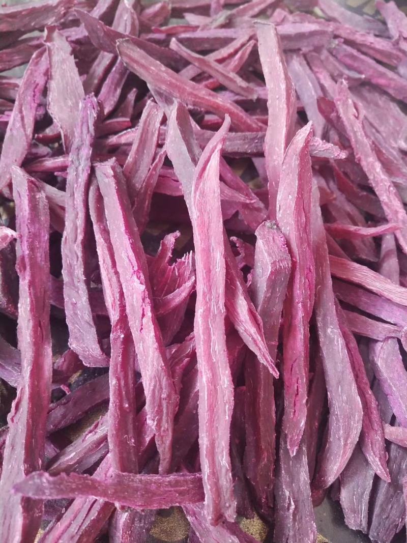 倒蒸紫薯干即食地瓜干原味紫薯条/片批厂家批发