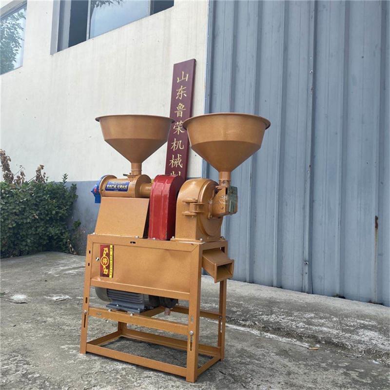 小型碾米机水稻谷子碾米机双风道大型碾米机
