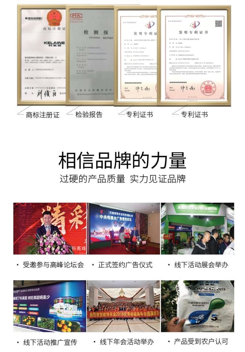 含甲壳素水溶肥料高氮高钾型20-10-30(膨果型)