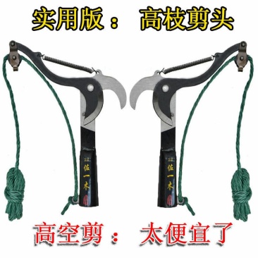 高枝剪伸缩杠高空剪进口摘果绿化粗枝果树锯树枝剪刀省力园林