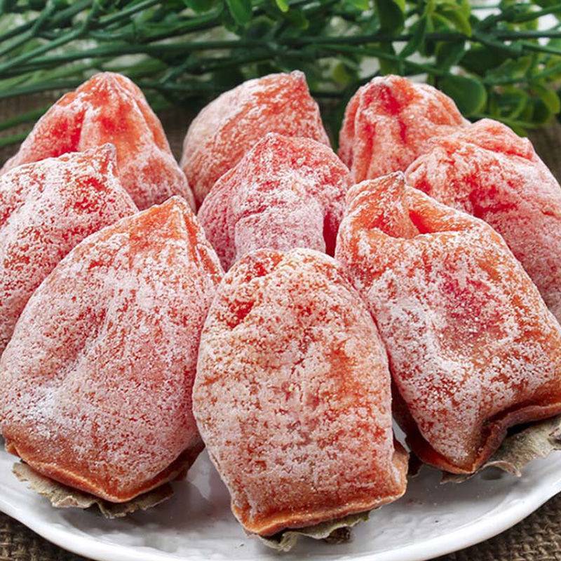 正宗陕西富平柿饼农家自制霜降特级流心吊饼现货24小时内发