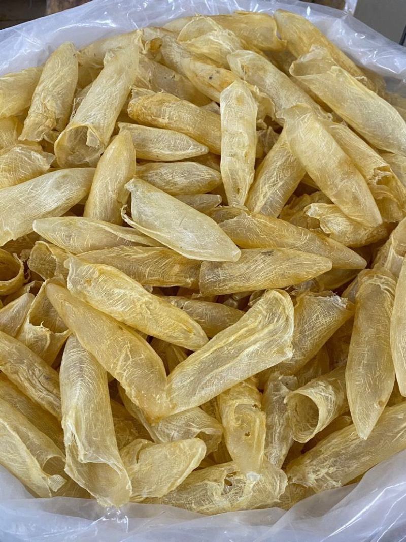 花胶鱼肚60头90头咸水鱼胶筒鱼鳔干货食补养颜胶原蛋白