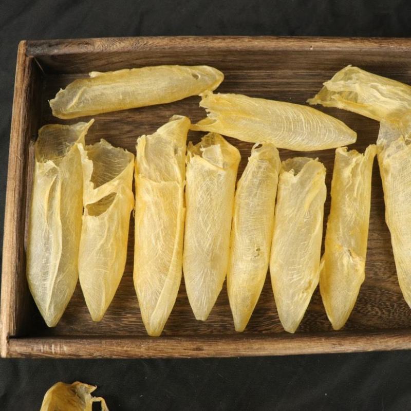 花胶鱼肚60头90头咸水鱼胶筒鱼鳔干货食补养颜胶原蛋白