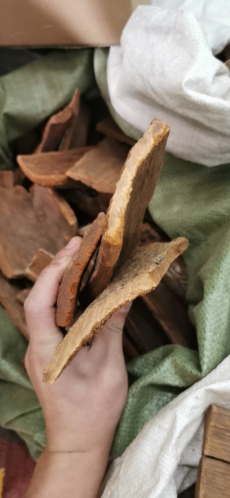 卡宾达树皮。原产地一手货源价格便宜了一斤也包邮