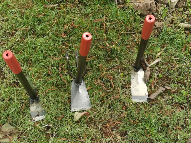 厂家直销钢管花锄园林锄农用工具种花栽花松土两用锄