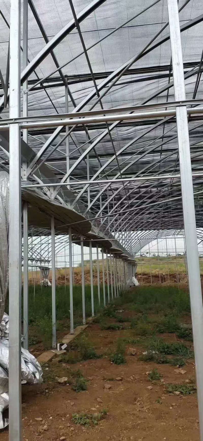 温室大棚骨架配件蔬菜养殖农业大棚养鸡养猪全套钢管椭圆形钢