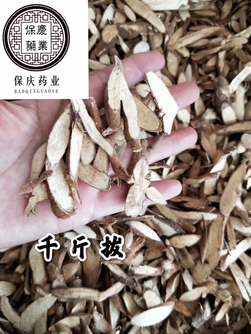 千斤拔一条根一头根冷背保庆药业批发