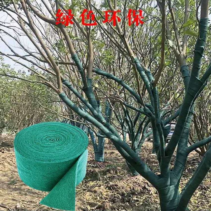 园林绿化保温裹树布保湿缠树布包树布树木防冻防寒土工布厂家