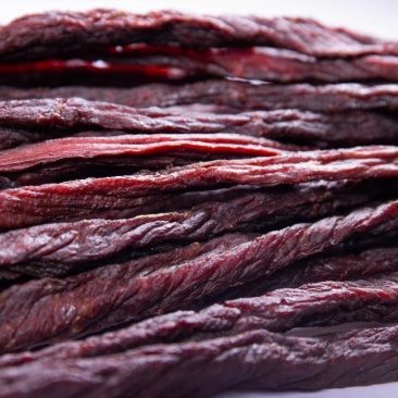 现烤现卖，纯正牛肉干