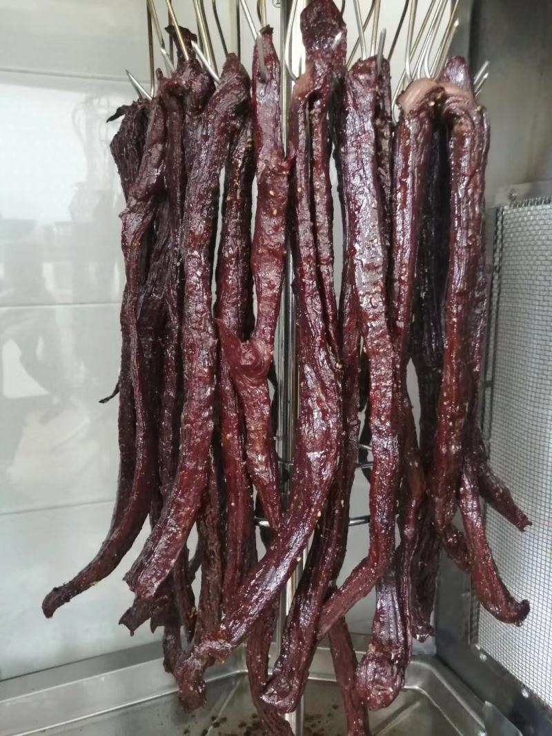 现烤现卖，纯正牛肉干