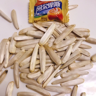 新疆阿克苏白马牙瓜子原味原香细长皮薄